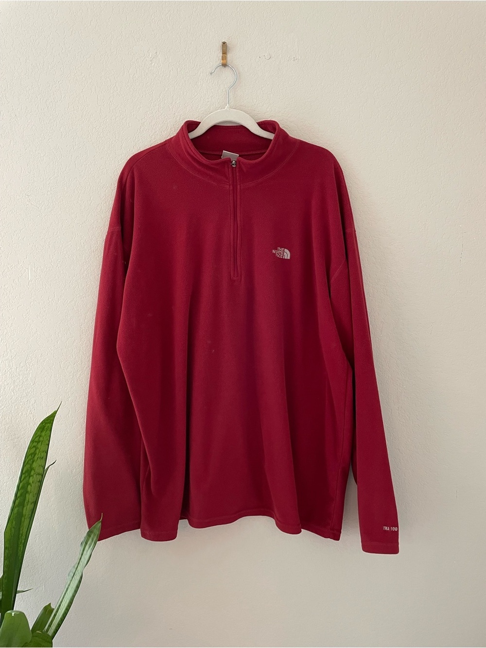 The North Face Mens Fleece 1/4 Zip Up TKA 100 Glacier Pull Over